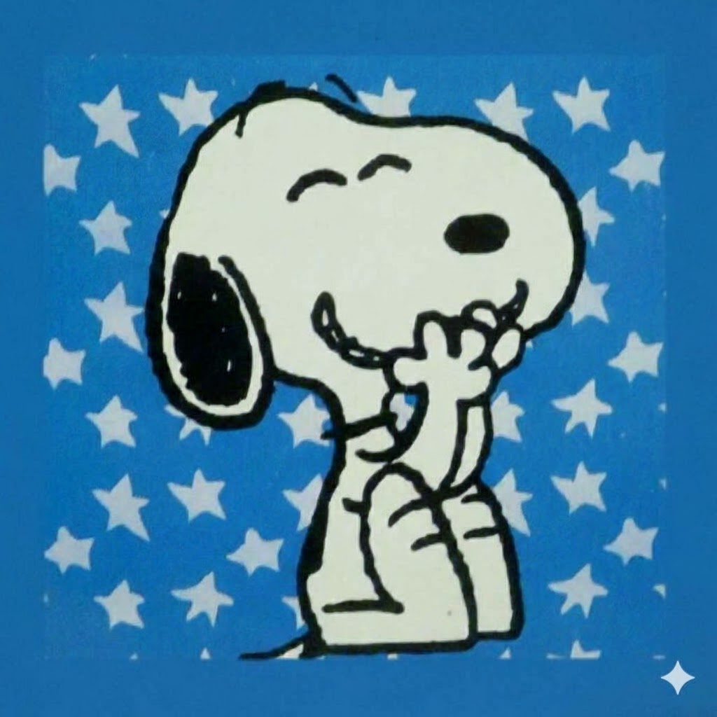 Snoopy Blue