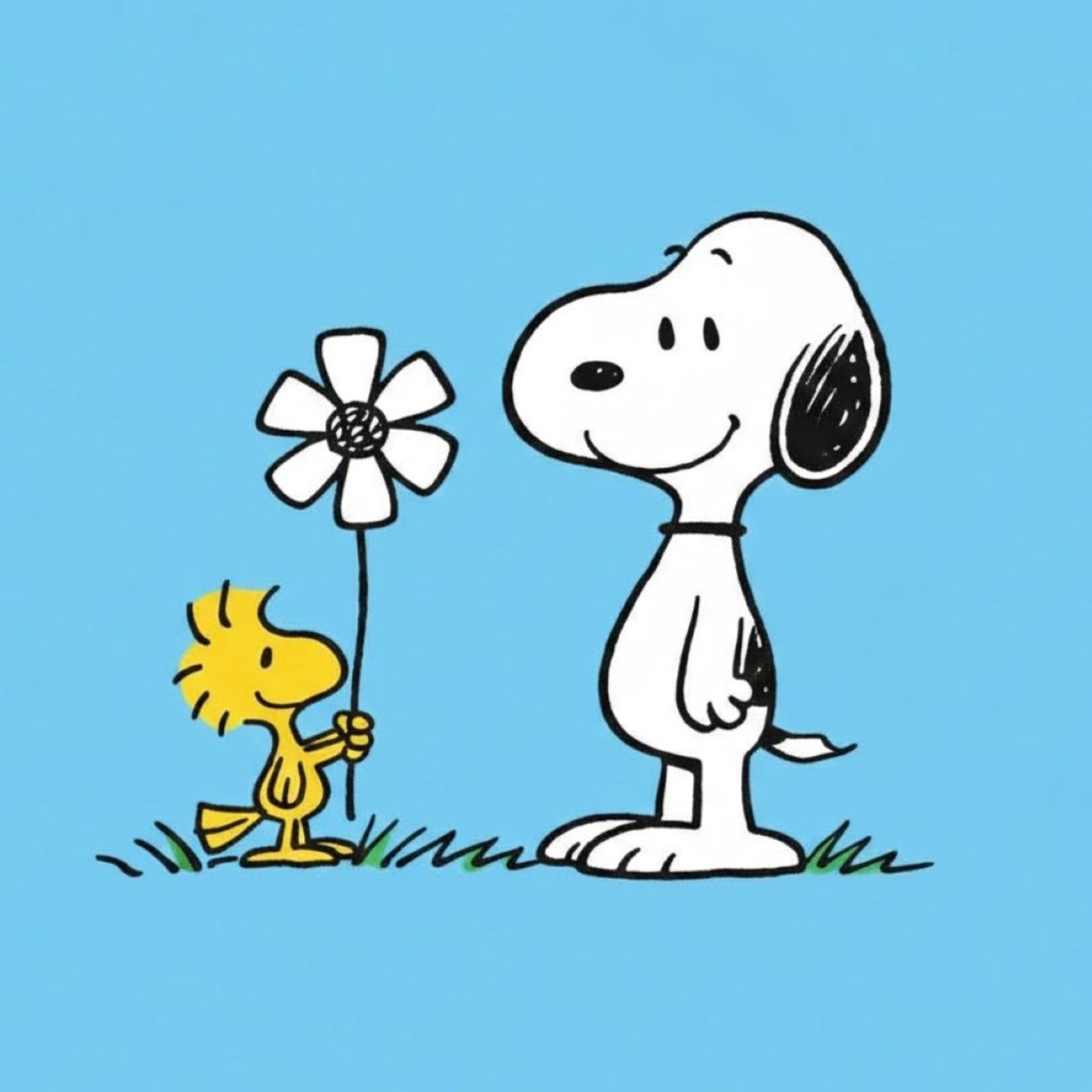 Snoopy Light Blue